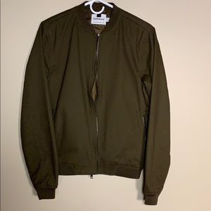 Army Green Topman Bomber Jacket